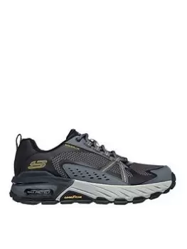 Skechers 237303 - Max Protect Walking Shoe, Black/Charcoal, Size 6, Men