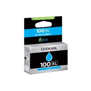 Lexmark 100XL Cyan Ink Cartridge