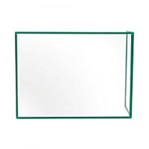 Bi-Office Maya Duo Acrylic Board with Green Frame 1200 x 900 mm + 600 x 900 mm Pack of 2