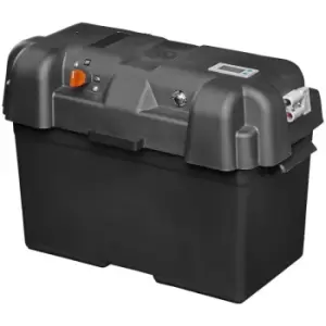 Proplus - Battery Box with usb and Voltmeter 35x18x23 cm