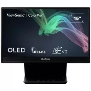 Viewsonic VP16-OLED LED 40.6cm 16" EEC B (A - G) 1920 x 1080 p OLED 1 ms Micro HDMI , USB-C OLED