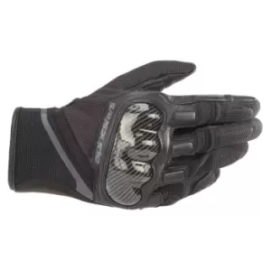 Alpinestars Chrome Black Tar Gray Gloves 2XL