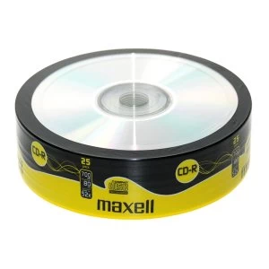 Maxell CDR 25 Pack Shrink Wrap