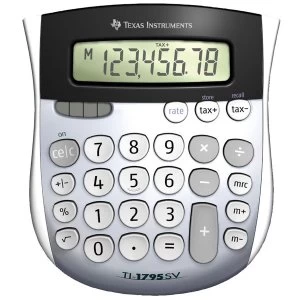 Texas TI1795SV Desk Calculator with Large Digits