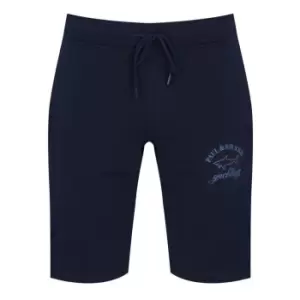Paul And Shark Fleece Bermuda Shorts - Blue
