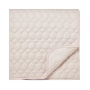 Sanderson Tulipomania Quilted Throw, Amethyst