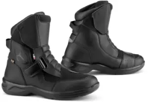 Falco Land 2 Motorcycle Boots, black, Size 44, black, Size 44