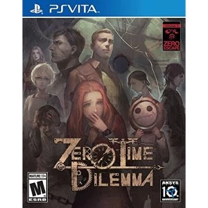 Zero Time Dilemma PS Vita Game