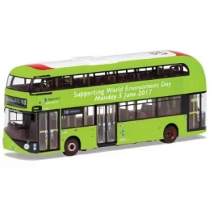 Corgi New Routemaster, Route N8 Hainault: The Lowe, World Environment Day Diecast Model