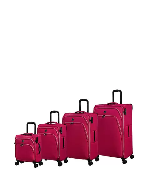 IT Luggage Blush 4pc Suitcase Set