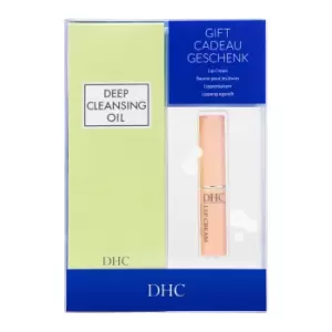 DHC Deep Cleansing Oil and Lip Cream Gift Set (Worth £32.75)