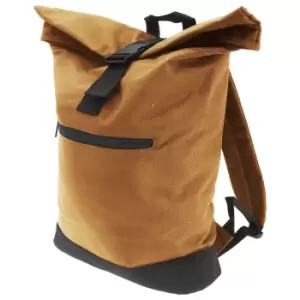 Bagbase Roll-Top Backpack / Rucksack / Bag (12 Litres) (Pack of 2) (One Size) (Caramel)