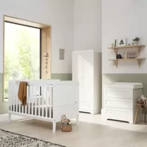 Tutti Bambini Rio White 3 Piece Nursery Furniture Set
