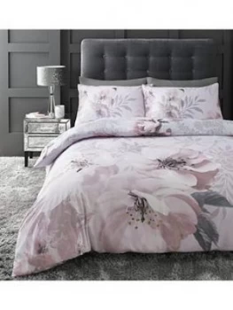 Catherine Lansfield Dramatic Floral Duvet Cover Set