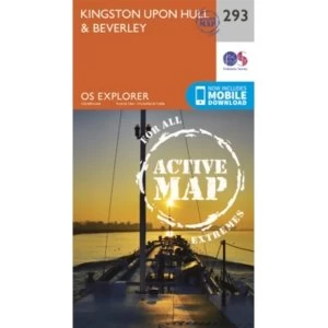 Kingston-Upon-Hull and Beverley by Ordnance Survey (Sheet map, folded, 2015)