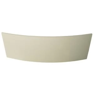 Cooke Lewis Raffello High Gloss Cream Curved pan drawer W1000mm