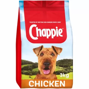 Chappie Complete Dry Dog Food Chicken and Wholegrain Cereal 3kg