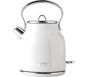Haden Heritage 1.7L Kettle 203939 in Ivory White