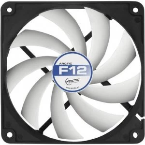 Arctic F12 PC fan Black, White (W x H x D) 120 x 120 x 25 mm