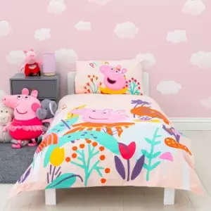 Peppa Pig Magic Multicoloured Kids Duvet - Toddler