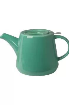 Ceramic Filter Teapot, Peppermint, Four Cup - 900ml Boxed