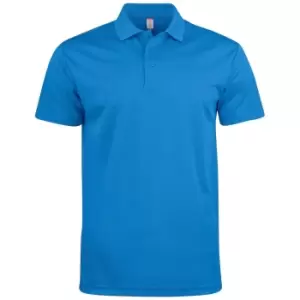 Clique Unisex Adult Basic Active Polo Shirt (L) (Royal Blue)