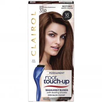 Clairol Root Touch-Up Permanent Hair Dye Long-lasting Intensifying Colour with Full Coverage 30ml (Various Shades) - 3.5R Very Dark Auburn/Reddish Bro