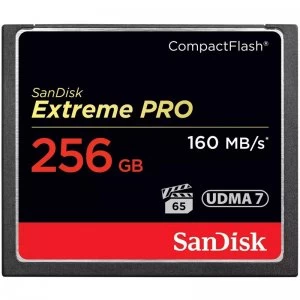 SanDisk Extreme PRO Compact Flash 256GB Memory Card