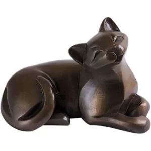 Arora Gallery Collection 8216 Cat Lying Figurine, Multicolour, One Size