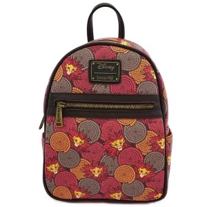 Loungefly Disney Lion King African Floral Mini Backpack-Ar