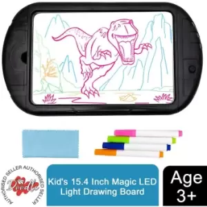 Kid's 15.4" Magic LED Light Dinosaur Pictures Magic Drawing Board - Doodle