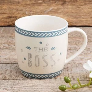 Love Life Stoneware Mug - The Boss