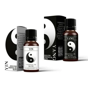 Mystic Moments Yin & Yang Essential Oil Blend Twin Pack (2x10ml)