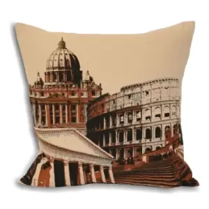 Riva Home City Rome Cushion Cover (45x45cm) (Cream)