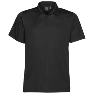 Stormtech Mens Eclipse PiquA Polo Shirt (XXL) (Black)