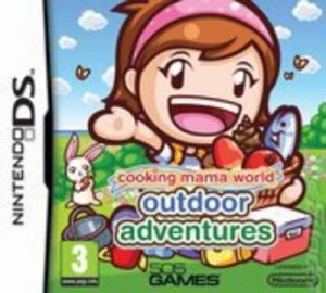 Cooking Mama World Outdoor Adventures Nintendo DS Game
