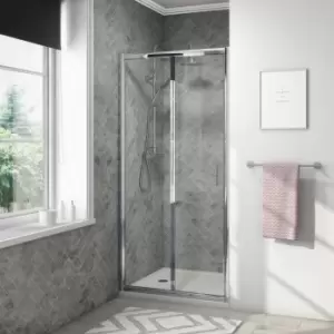 760mm Bi-Fold Shower Door- Lyra