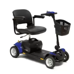 NRS Healthcare Pride Go Go Elite Traveller Plus Boot Scooter Red Or Blue