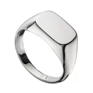 Sterling Silver Engravable Signet Ring