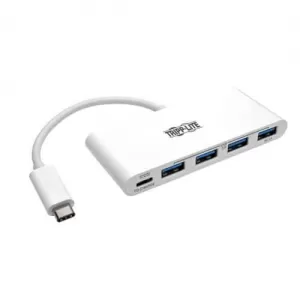 Tripp Lite 4 Port USB C Hub With Power Delivery USB C To 4x USB A