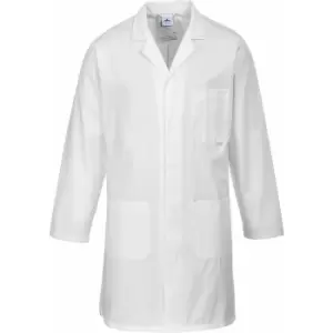 2852 - White Standard Lab Coat Jacket sz XL Regular - Portwest