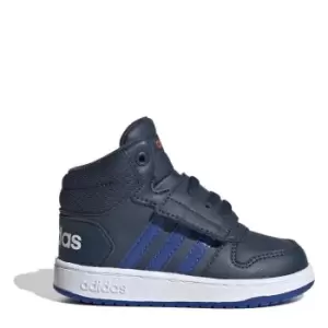 adidas Hoops Court Infant Boys Trainers - Blue