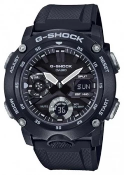 Casio G-Shock Carbon Core Guard Black Rubber Strap GA- Watch