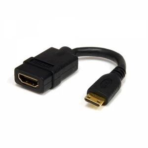 5" High Speed HDMI Cable with Ethernet HDMI to HDMI Mini FM