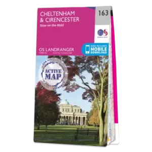 Map of Cheltenham & Cirencester