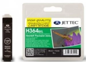 HP364XL CN684EE Black Remanufactured Ink Cartridge by JetTec H364BXL