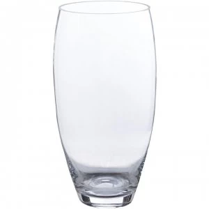 Hotel Collection Bullet clear vase 30cm - Clear