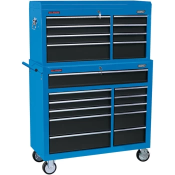 Draper - 17764 40' Combined Roller Cabinet and Tool Chest (19 Drawer)