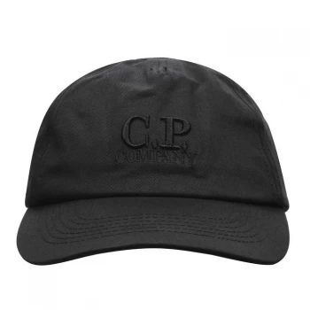 Cp Company Logo Cap - Black 999