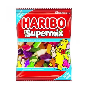Haribo Supermix Share Size Bag 140g Pack of 12 727730